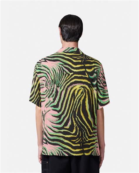 versace like tiger herren hemd|versace shirts for sale.